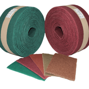 Scotch Brite Rolls 140mm x 10m – Green & Maroon
